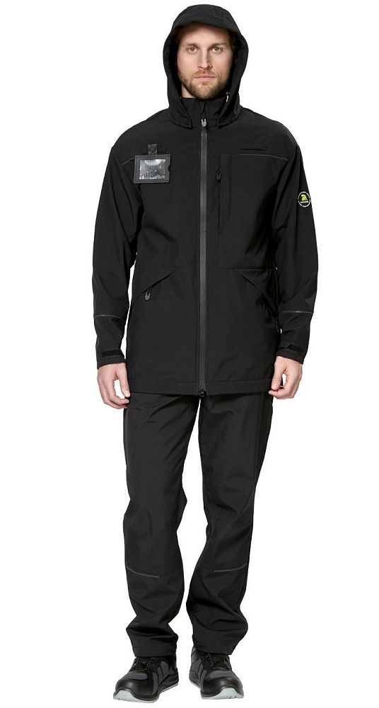 Куртка-софтшелл мужская демисезонная Геолэндер черная